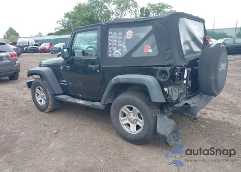 2012 Jeep Wrangler Sport from USA, damaged, VIN 1C4AJWAG4CL101321
